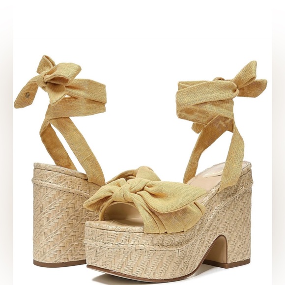 Sam Edelman Shoes - Sam Edelman Tula Wedge Sandal Desert Sun Size 6 new